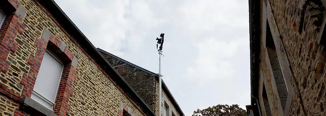 Mat télescopique thermographie aérienne