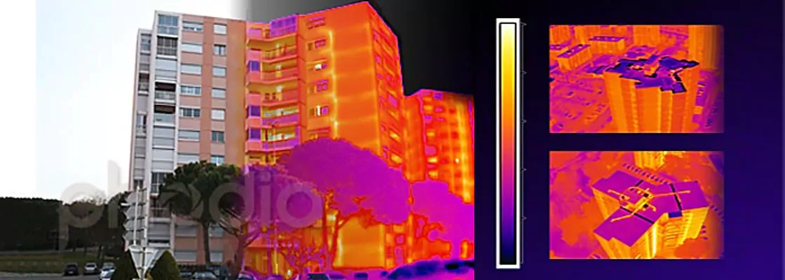 réseau-de-chaleur thermographie aerienne capture infrarouge